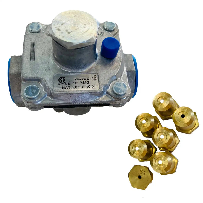 Delta Heat NG Conversion Kit for DHBQ, LP to NG