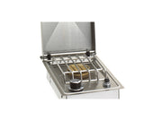 Drop-In Single Side Burner: 15,000 BTU burner