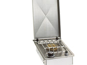 Drop-In Single Side Burner: Compact drop-in format