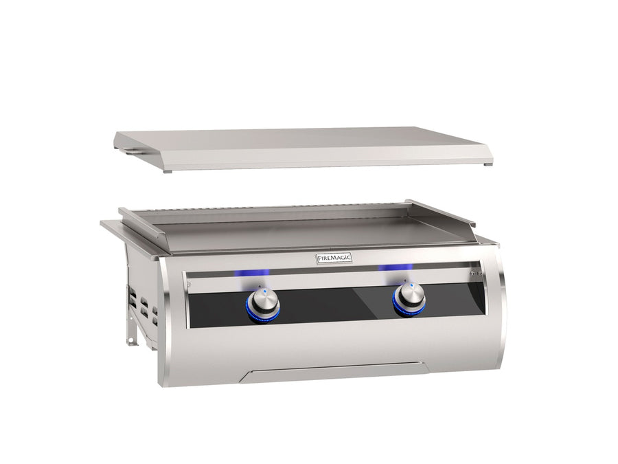 Echelon 30″ Built-In Gas Griddle: 45,000 BTU cooking power