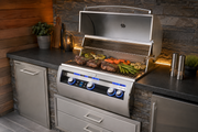 Echelon E660i 30″ Built-In Gas Grill installed and in use