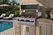 Echelon E790i 36″ Built-In Gas Grill installed and in use