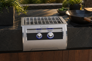 Echelon Built-In Power Burner in a clean outdoor-kitchen context