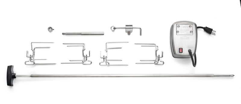 Commercial Grade Rotisserie Kit for Charcoal PRO Grill (PRO605CSS) — view 1