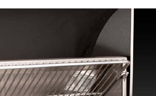 Adjustable warming rack