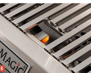 Aurora A660s 30″ Portable Gas Grill: Optional infrared searing