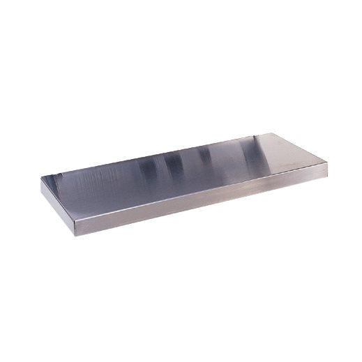 Broilmaster Front Shelf, Stainless Steel, Drop-Down Stainless Steel Supports — FKSS