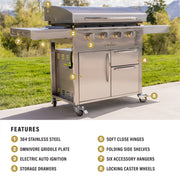 Blackstone Select 36-Inch Griddle with Cabinet — product view 4