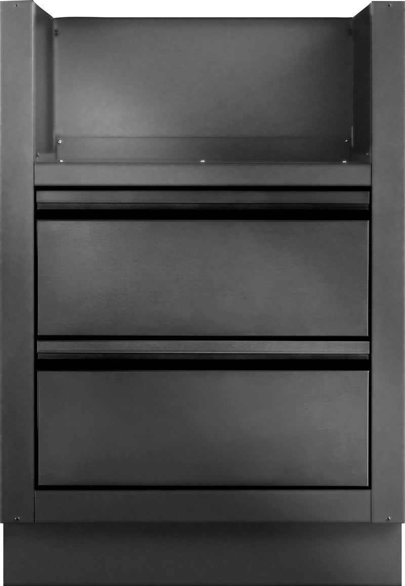 OASIS® Under Grill Cabinet for Built-in 700 Series Dual Burners, Matte Black — view 1