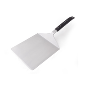 Extra-wide stainless steel turner