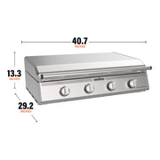 Blackstone Select 36-Inch Omnivore Max Drop-In Griddle with Hood — product view 9