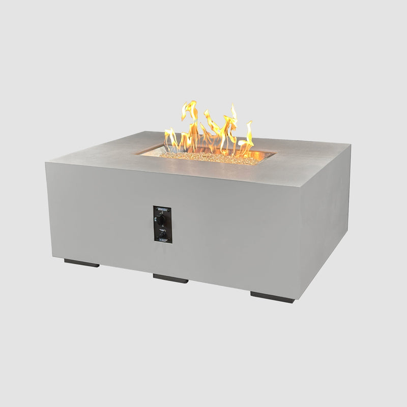 Outdoor GreatRoom Cove Concrete Linear Gas Fire Pit