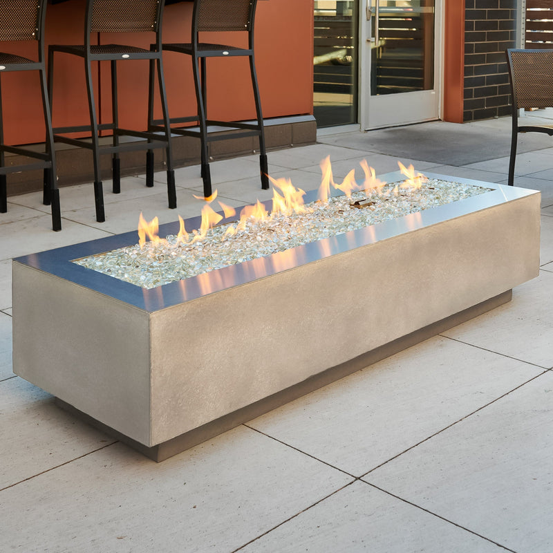 72" Stainless Steel Top for Cove 72" Linear Gas Fire Pit Table