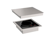 Built-In Outdoor Induction Cooktop: Outdoor-rated construction
