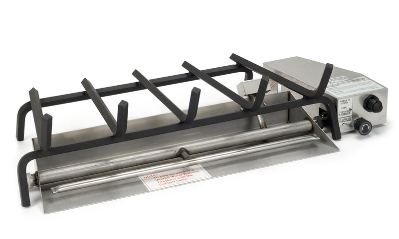 G45 stainless steel burner shown; control assembly varies.