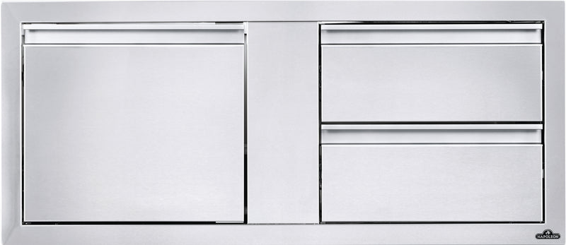 42" X 16" Single Door & Double Drawer Combo — view 1