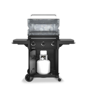 Broil King Signet 320 Shadow Gas Grill — open cooking surface