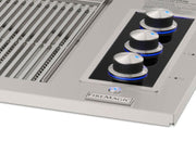 Black glass control panel