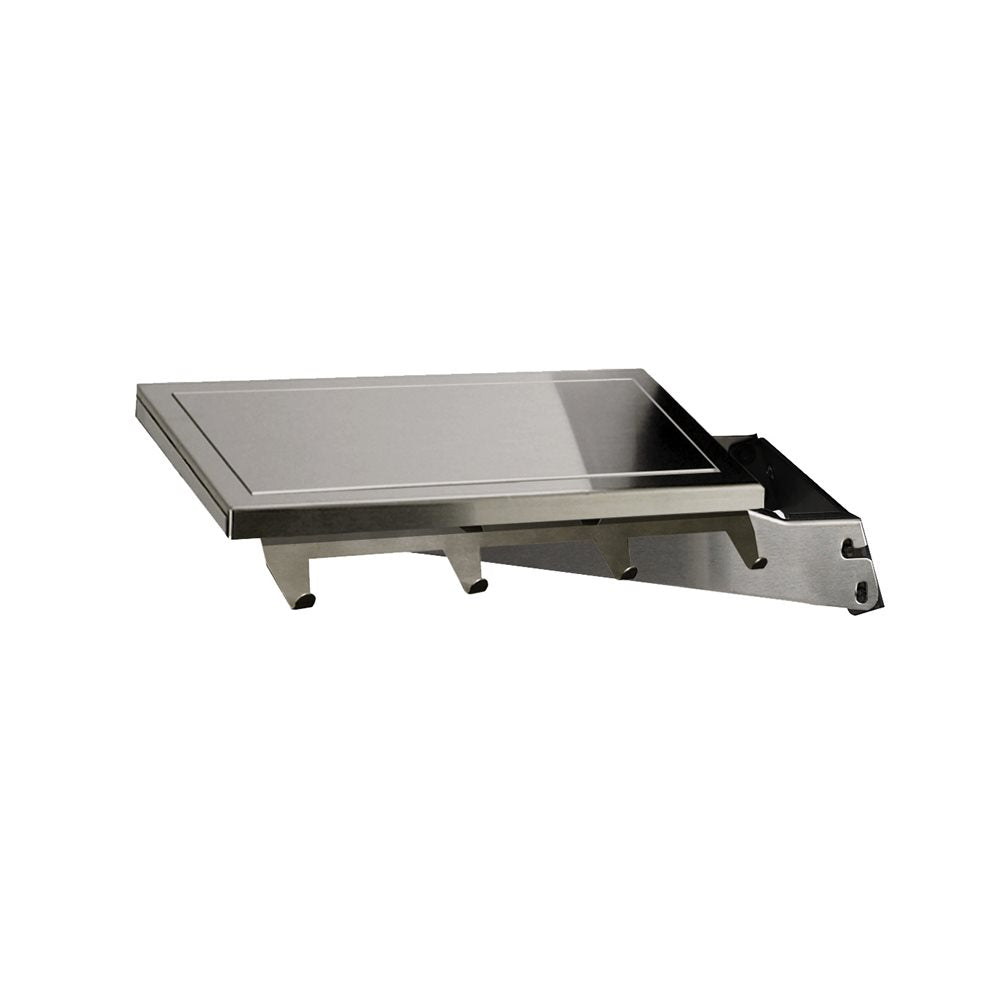 Broilmaster Side Shelf, Drop Down Stainless Steel Shelf and Bracket, accepts DPA150 or DPA151 (N,P) — DPA153