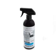 Stainless steel cleaner and polish in its spray bottle