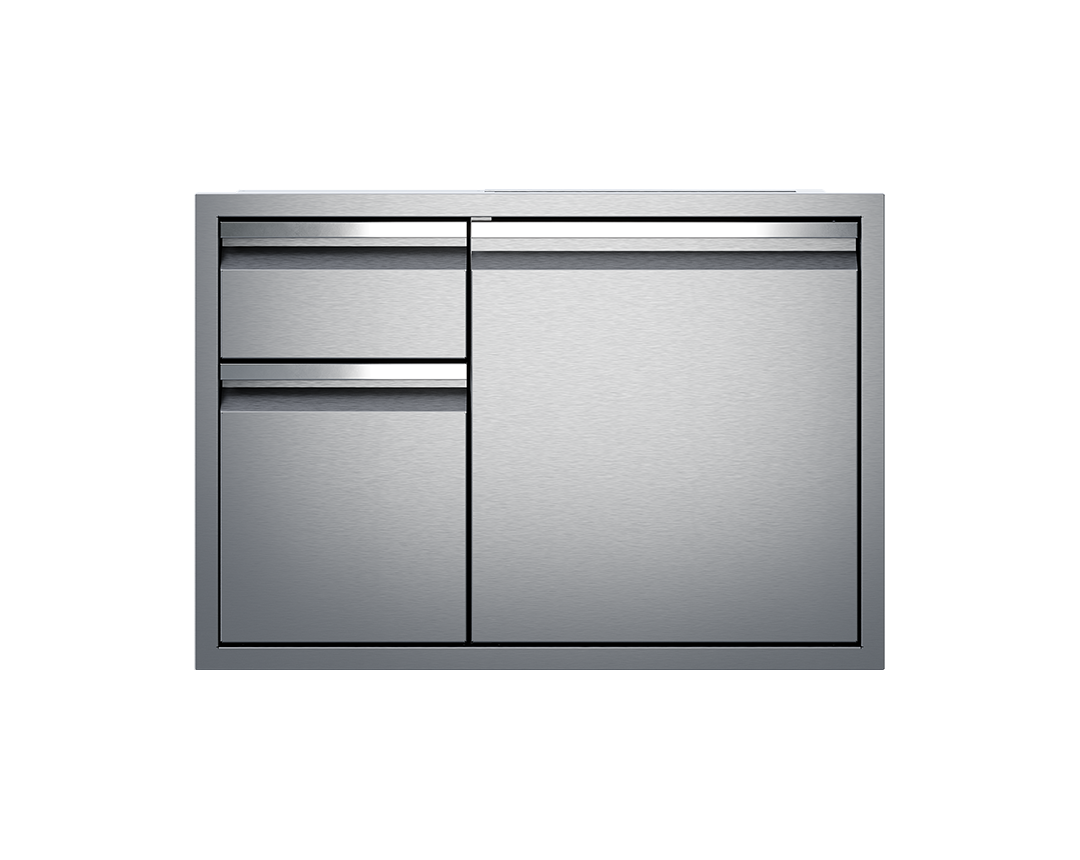 Twin Eagles TEDD302-B 30-inch door and two-drawer combo front