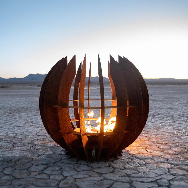 The Outdoor Plus Nova Fire Sculpture