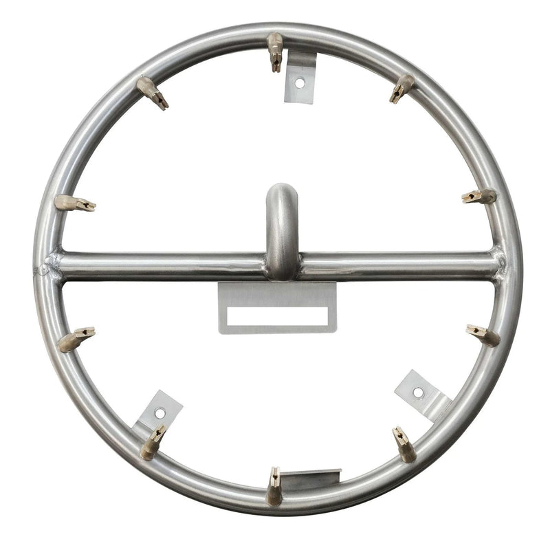 The Outdoor Plus Stainless Steel Round Bullet Burner