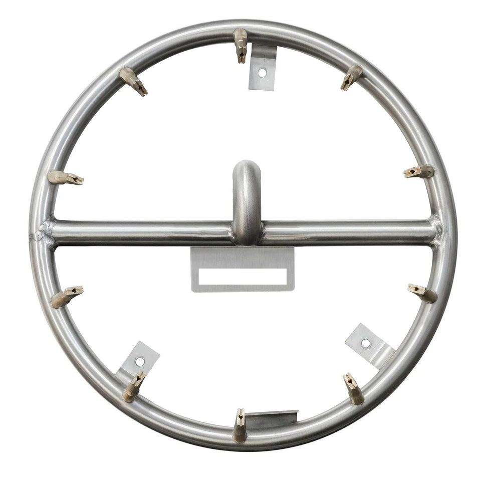 The Outdoor Plus Stainless Steel Round Bullet Burner