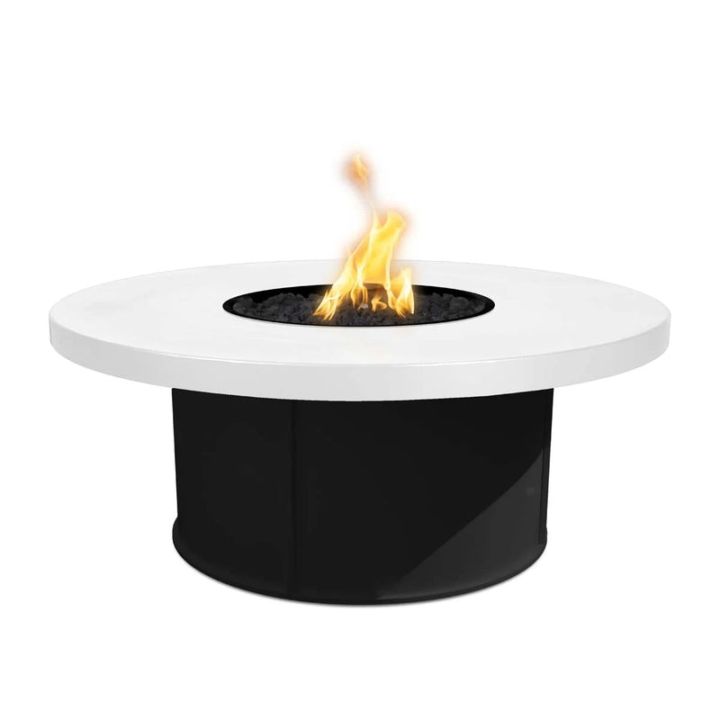 The Outdoor Plus Mabel Fire Table Black & White