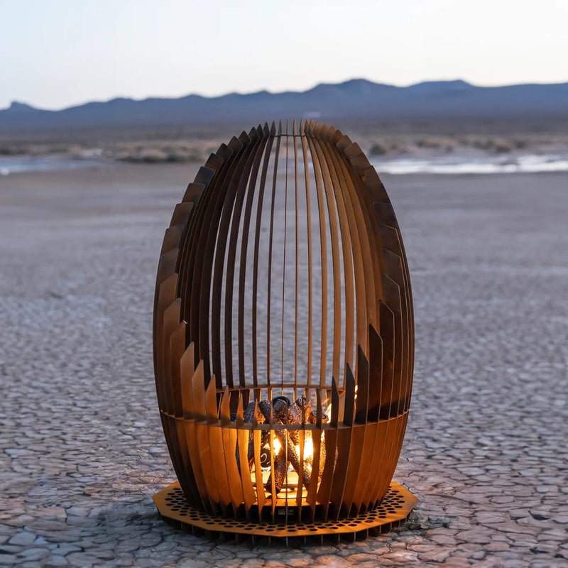 The Outdoor Plus Nebula Fire Sculpture