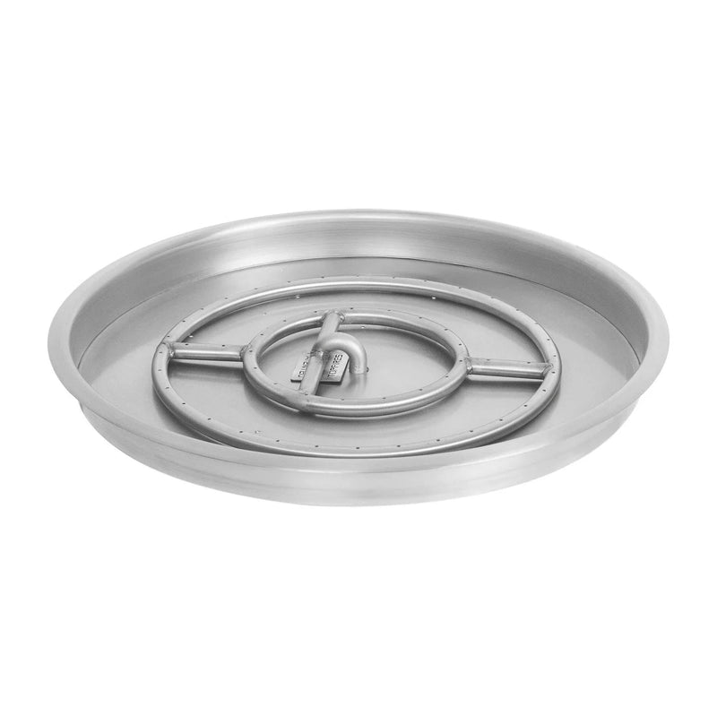 The Outdoor Plus Round Drop-In & Round Stainless Steel Burner