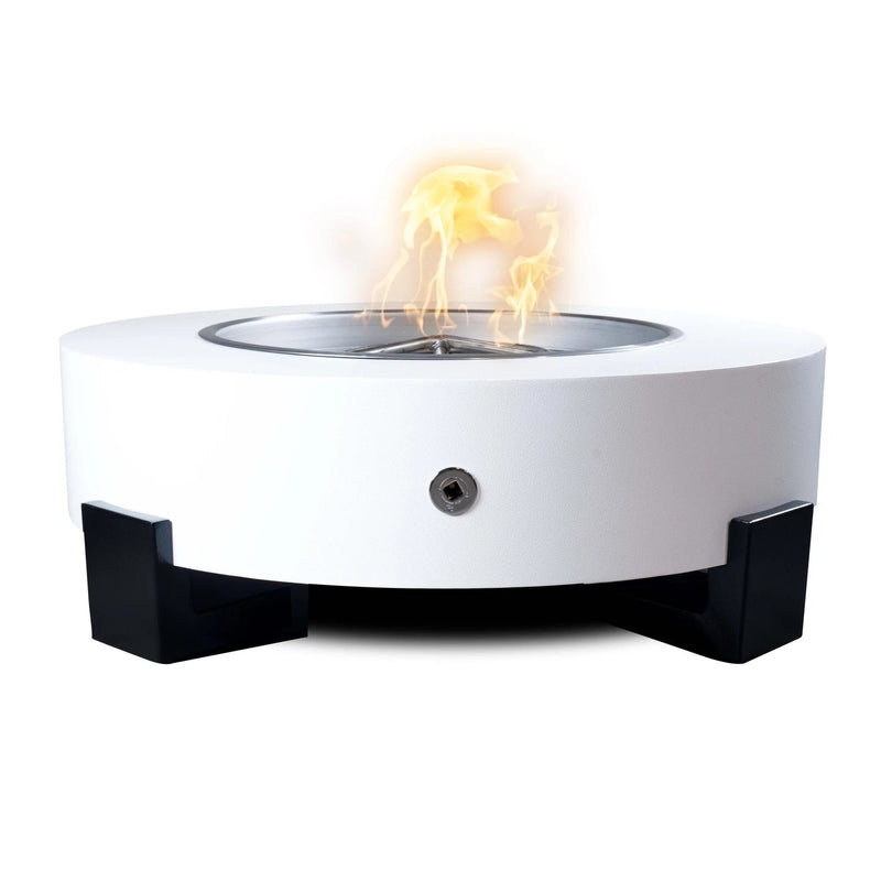 The Outdoor Plus Hollister Fire Pit Black & White