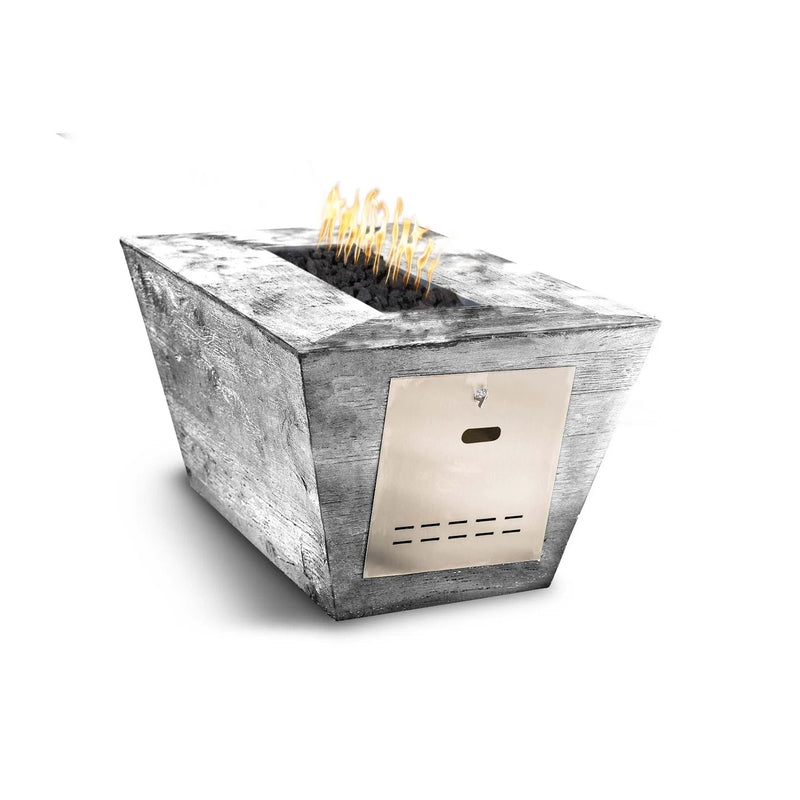 The Outdoor Plus Rectangular Plymouth Fire Pit