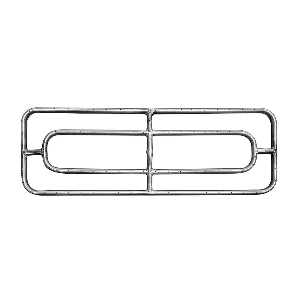 The Outdoor Plus Double Rectangle SS Burner