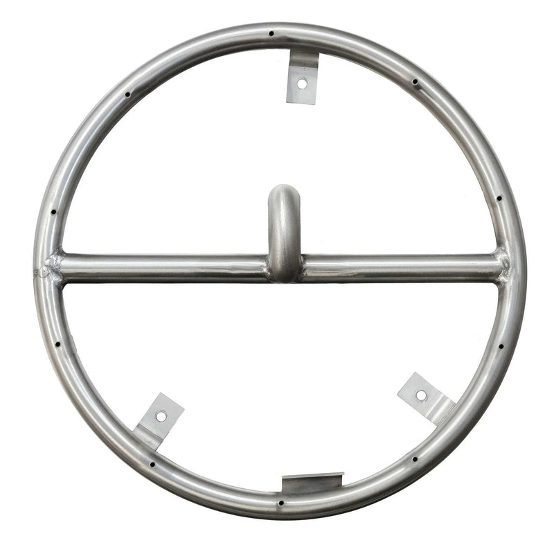 The Outdoor Plus Round Stainless Steel Burner