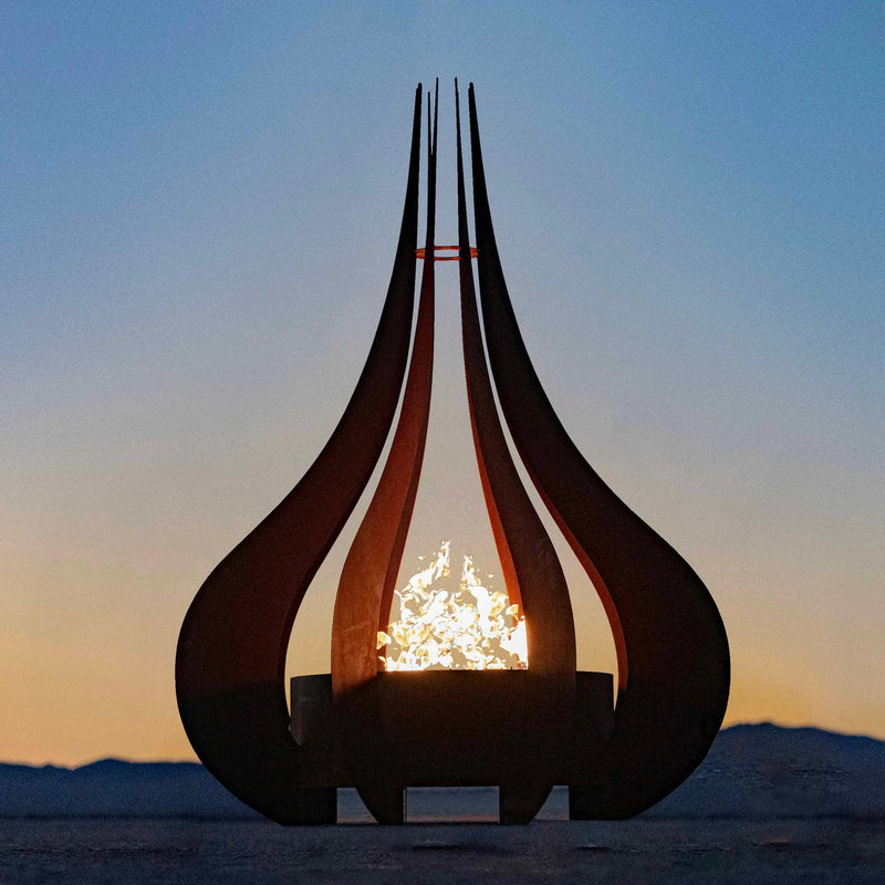 The Outdoor Plus Comet Fire Sculpture