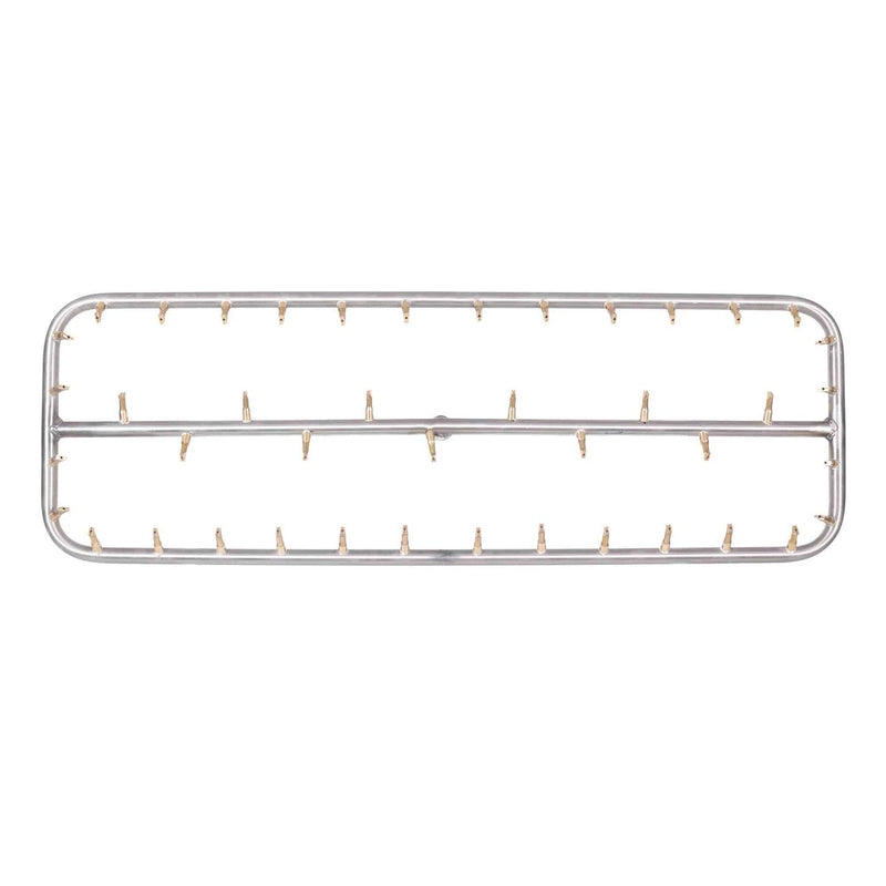 The Outdoor Plus Stainless Steel Rectangle Bullet Burner