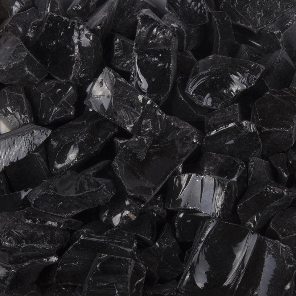 The Outdoor Plus Standard Fire Glass — 25 lb.