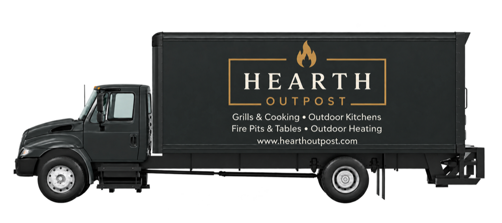 Hearth Outpost delivery truck