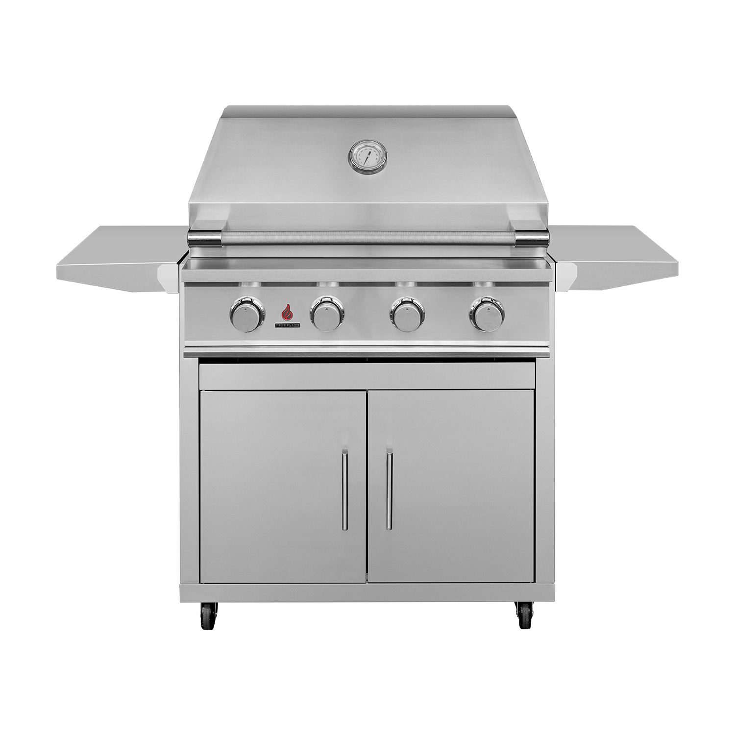 TrueFlame TFE Series 32" 4 Burner Gas Grill with Cart